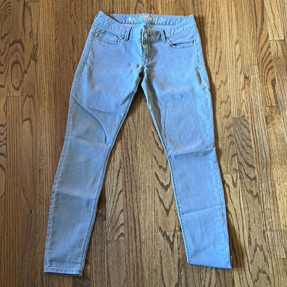 EXPRESS Gray Skinny Jeans